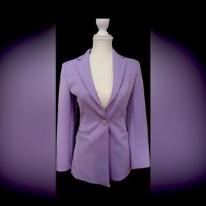 & other stories, lavender blazer, size 0